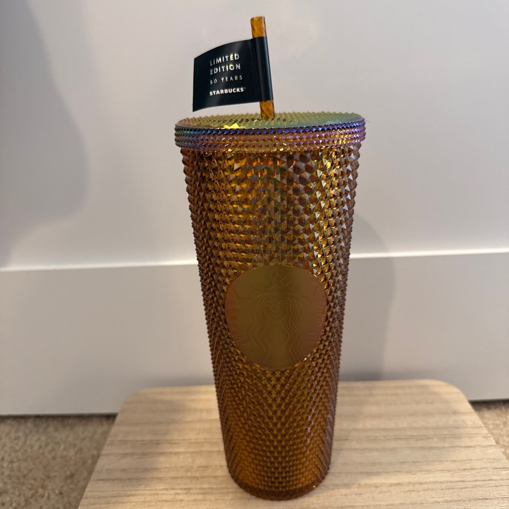 Starbucks Limited Edition Gold Studded Tumbler